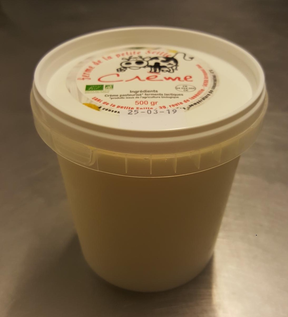  Organic Thick Cream 500g (Certified Organic)