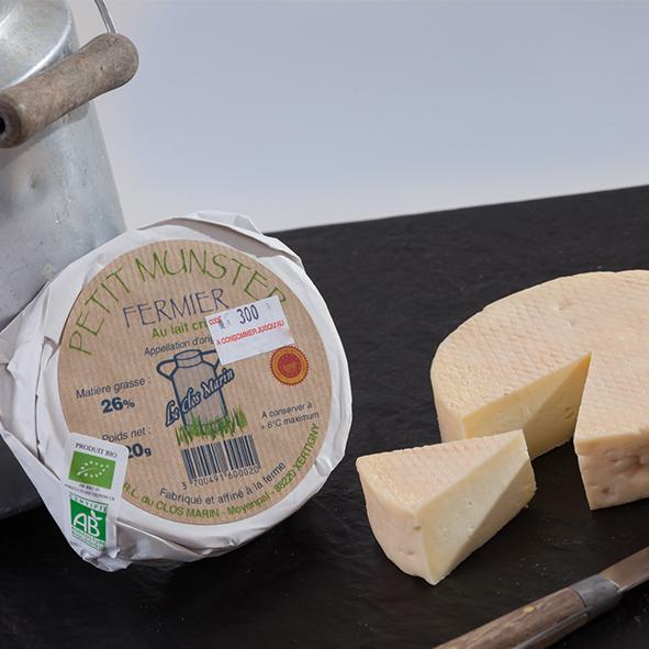  Organic Farm Munster Cheese - Small 220g (Organic Farming)