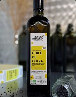 Organic Cold-Pressed Rapeseed Oil (750 ml)