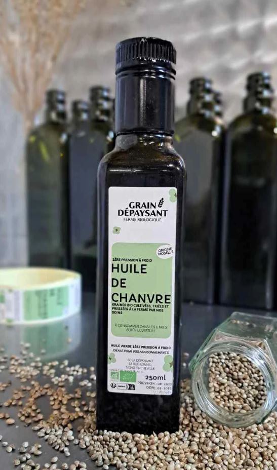 Huile de Chanvre Bio 250ml