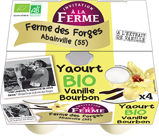 Organic Bourbon Vanilla Yogurt