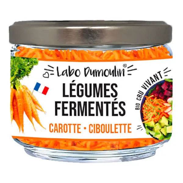 Fermented Vegetables Carrot & Chive 180g