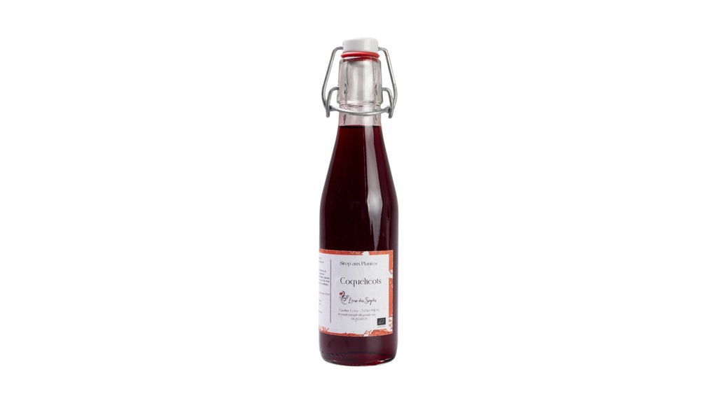 Sirop de coquelicot (agriculture biologique) 25cl 