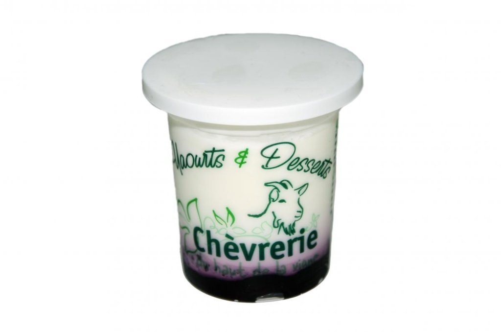Yaourt au lait de Chèvre - Fruits des Bois ×4 *125g Agriculture Biologique