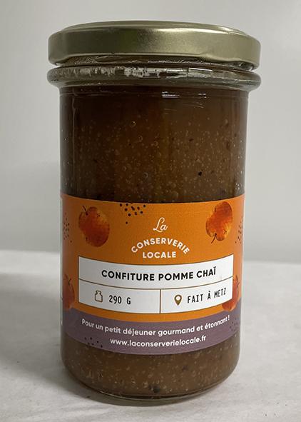 Confiture Pomme Chai  Agriculture Biologique