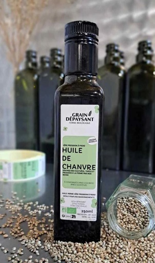  Organic Hemp Oil (250 mL)