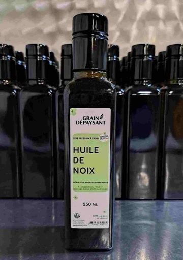 Organic Walnut Oil (Huile de Noix Bio) 250ml