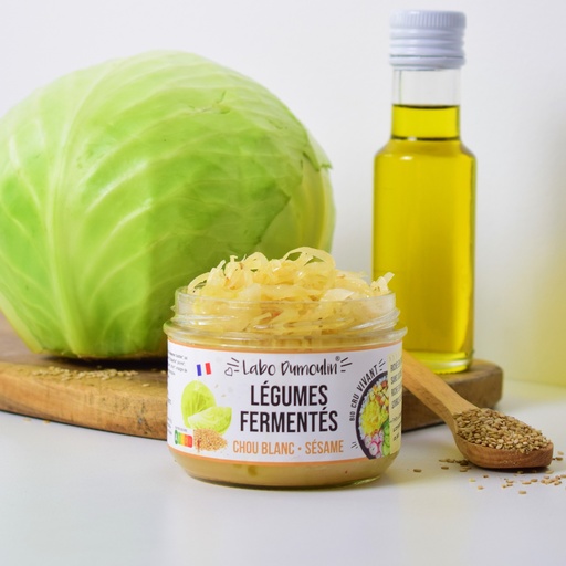 Fermented Vegetables White Cabbage & Sesame 180g