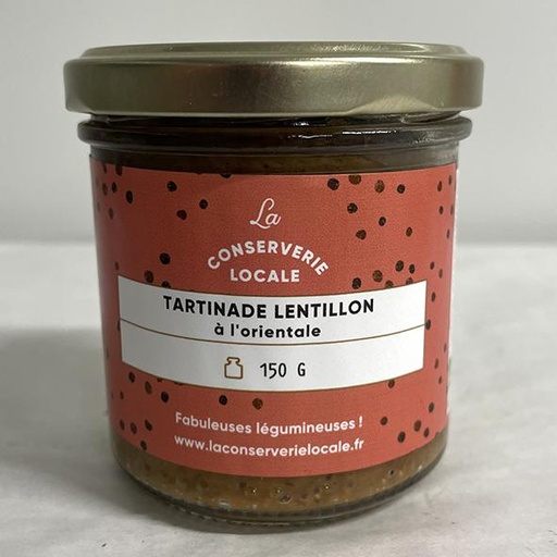 Tartinade lentillon à l'orientale 150 g (Agriculture Biologique)