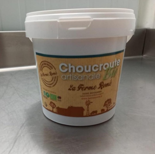 Choucroute seau de 1kg Agriculture Biologique