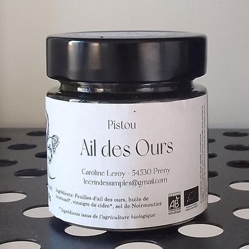 Pistou ail des ours (Agricultiure Biologique)