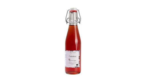 Sirop de griotte Agriculture Biologique 25cl