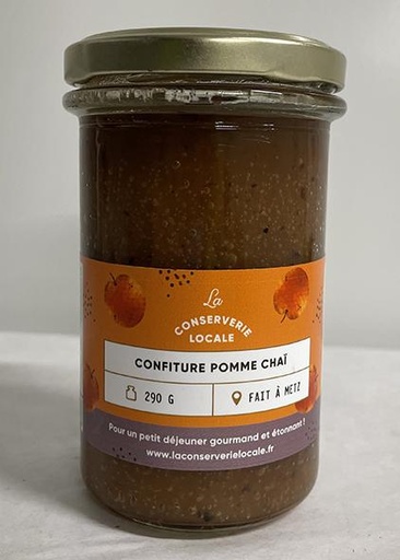 Confiture Pomme Chai  Agriculture Biologique