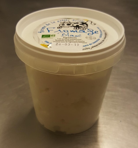  Fromage Blanc Lisse - Agriculture Biologique (500g)