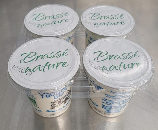Organic Stirred Plain Yogurts with Whole Milk