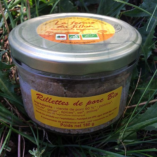 Rillettes de Porc Bio (Organic Pork Rillettes)