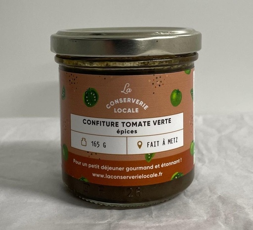 Confiture tomate verte & épices 165 g Bio