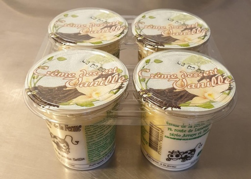 Vanilla Dessert Cream 500g (Organic)