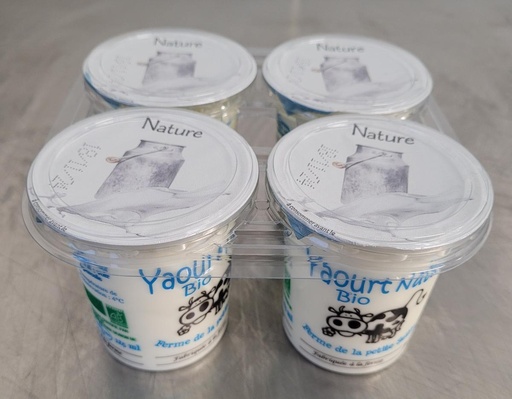 Plain Yogurts with Whole Milk BIO ×4