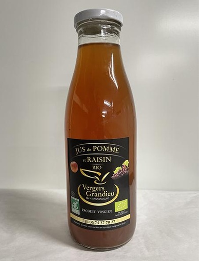 Apple grappe Juice 75cl (Certified Organic)  