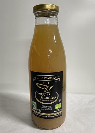 Apple pear Juice 75cl (Certified Organic)  