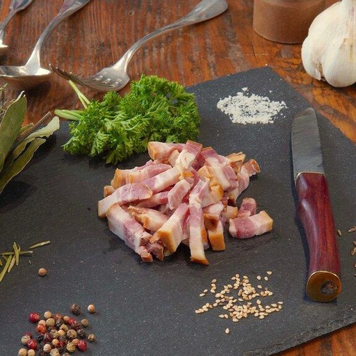 lardons fumé bio ferme 