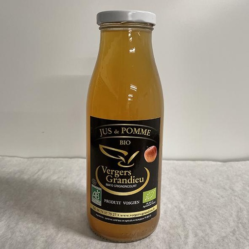 Jus de pomme 50 cl Bio